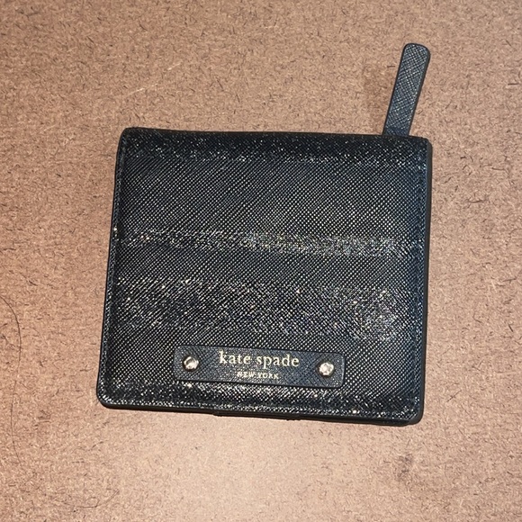 kate spade Handbags - Kate Spade Black mini Wallet EUC